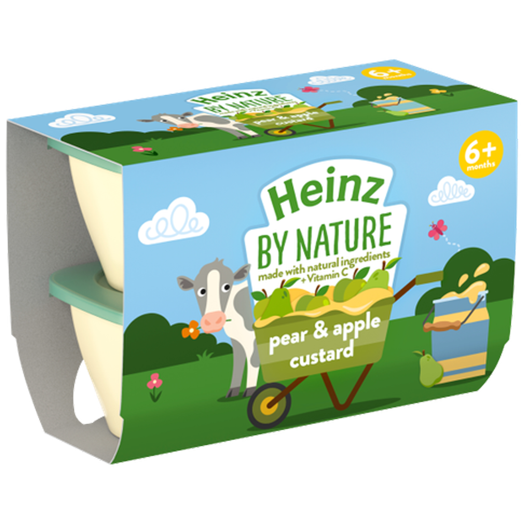 دسر گلابی و سیب هاینز Heinz