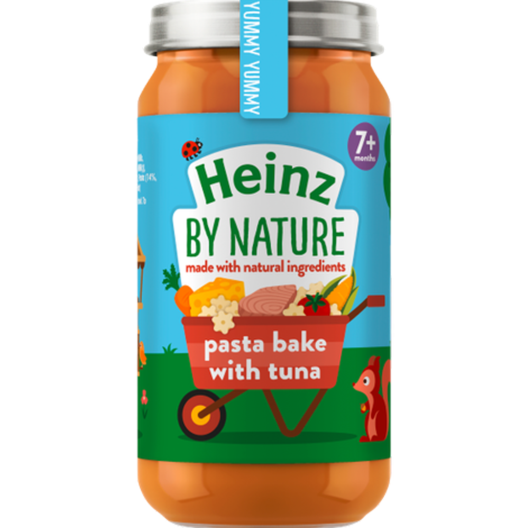 پوره پاستا با تن ماهی هاینز Heinz